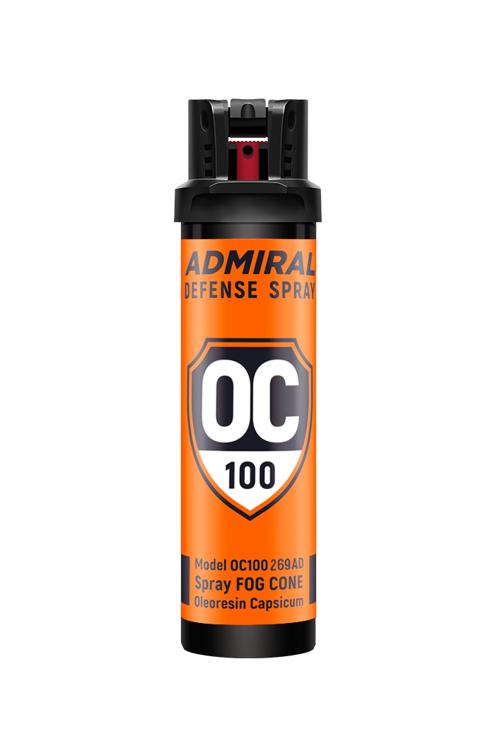 ADMIRAL OC100 Adventure - Spray au poivre naturel – ADMIRAL DEFENSE