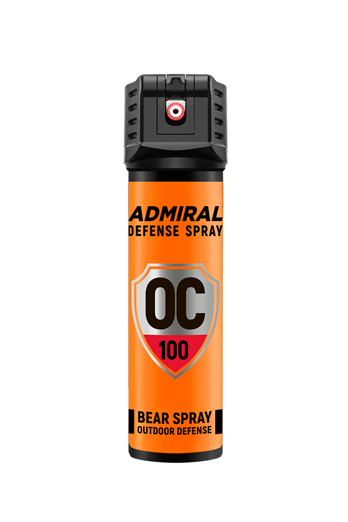 ADMIRAL DEFENSE, Bear Spray OC100, Outdoor