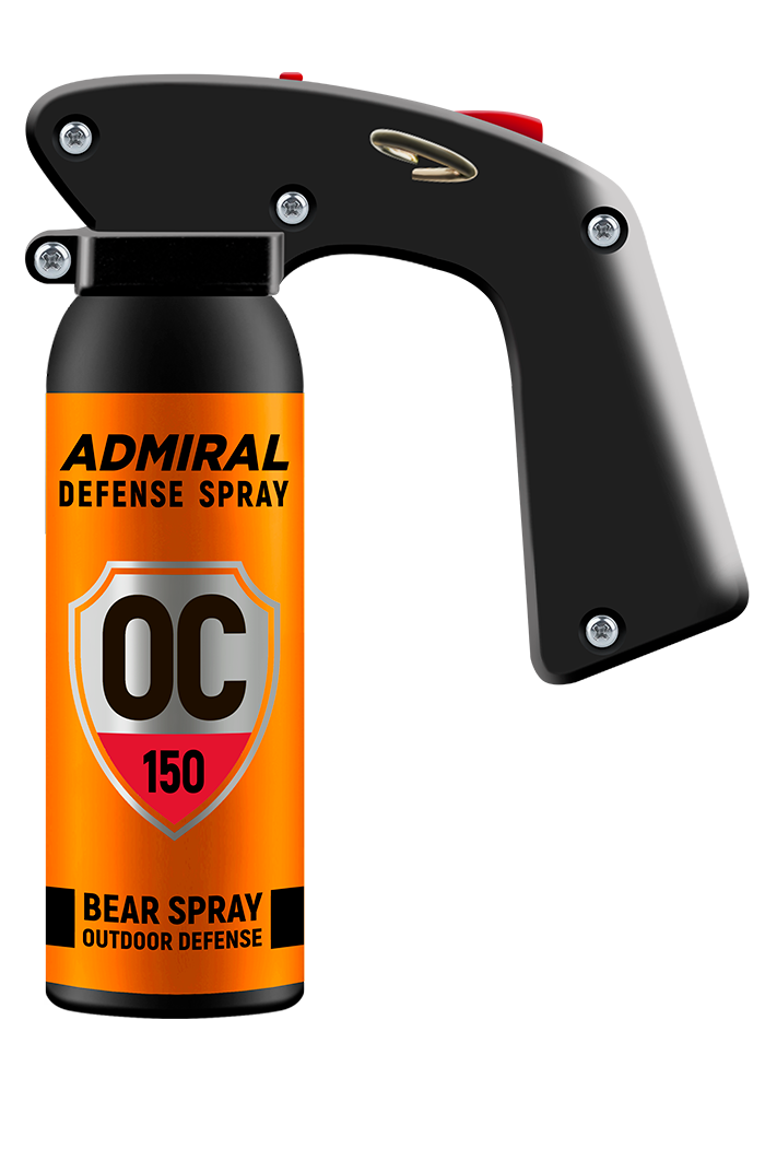 ADMIRAL DEFENSE, Bear Spray OC150, Outdoor