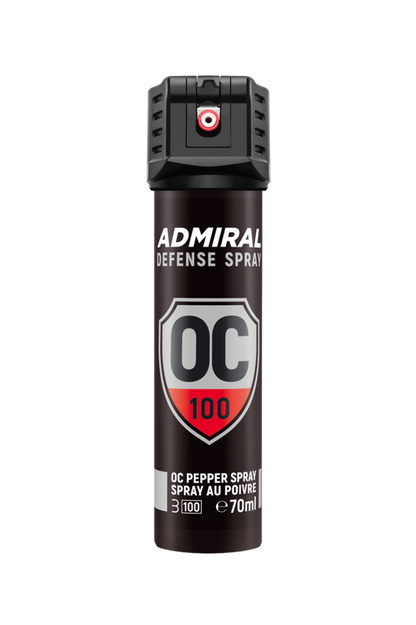 ADMIRAL DEFENSE, Pepper Spray OC100, Professional