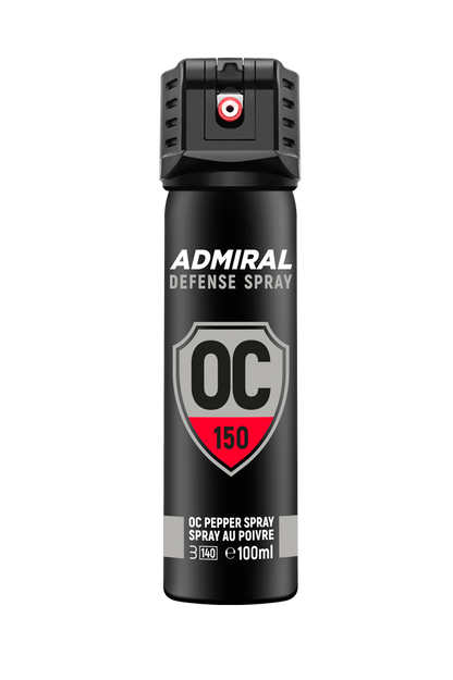 ADMIRAL DEFENSE, Pepper Spray OC150, Professional