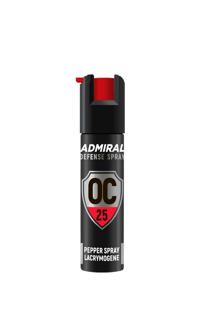 ADMIRAL DEFENSE, Pepper Spray OC25, Self Defense