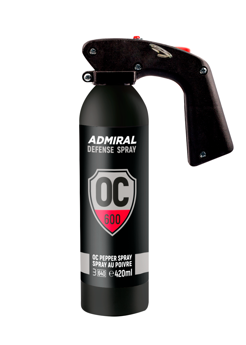 ADMIRAL DEFENSE, Pepper Spray OC600, Professional