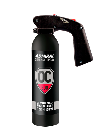 ADMIRAL DEFENSE, Pepper Spray OC600, Professional